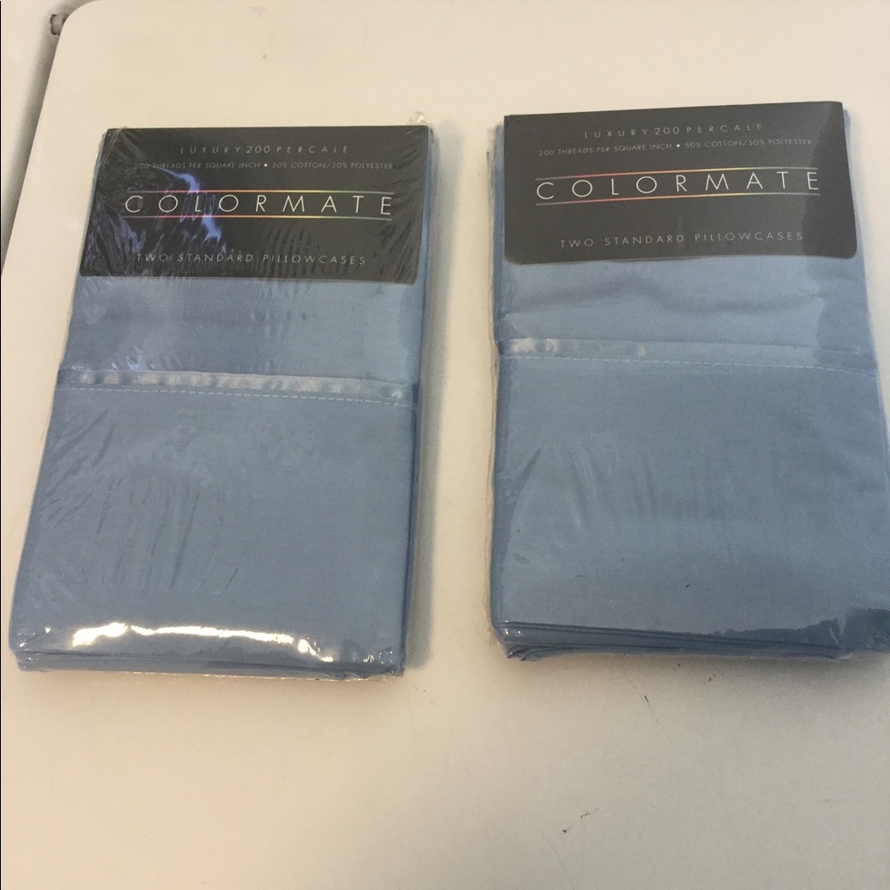 Brand New Two Standard Pillow Cases